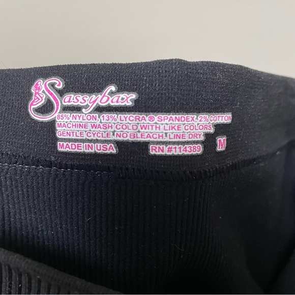 SassyBax Booty Boosting leggings, black, NWOT - Picture 4 of 13